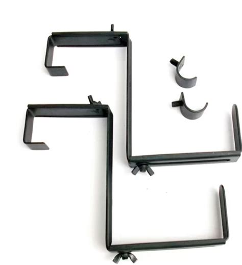 2 pack 6.75 in steel window box brackets|Style Selections 2.